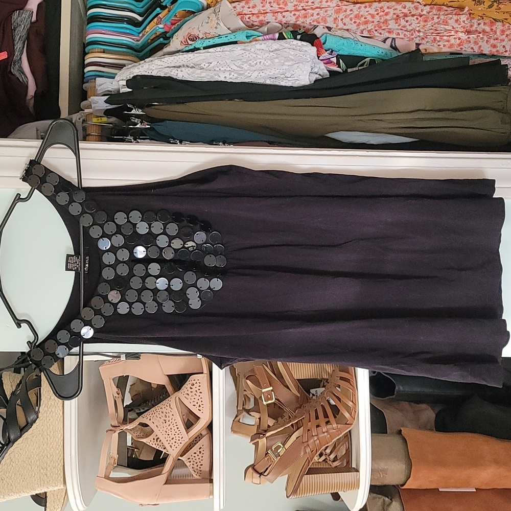 BCBG black halter top